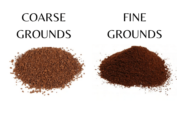 coarse vs fine grounds
