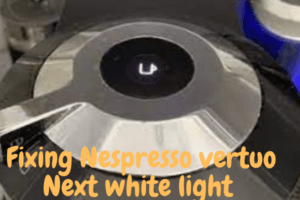Nespresso Vertuo Next White Light