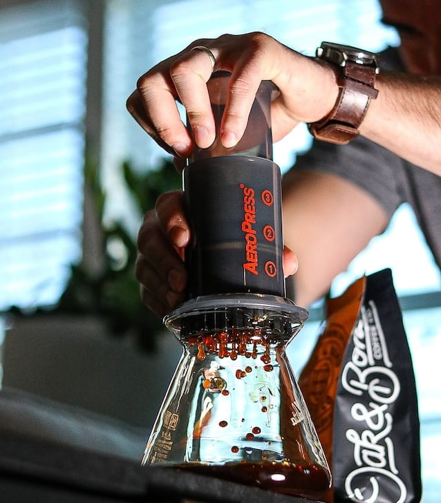 Coffee water ratio for AeroPress