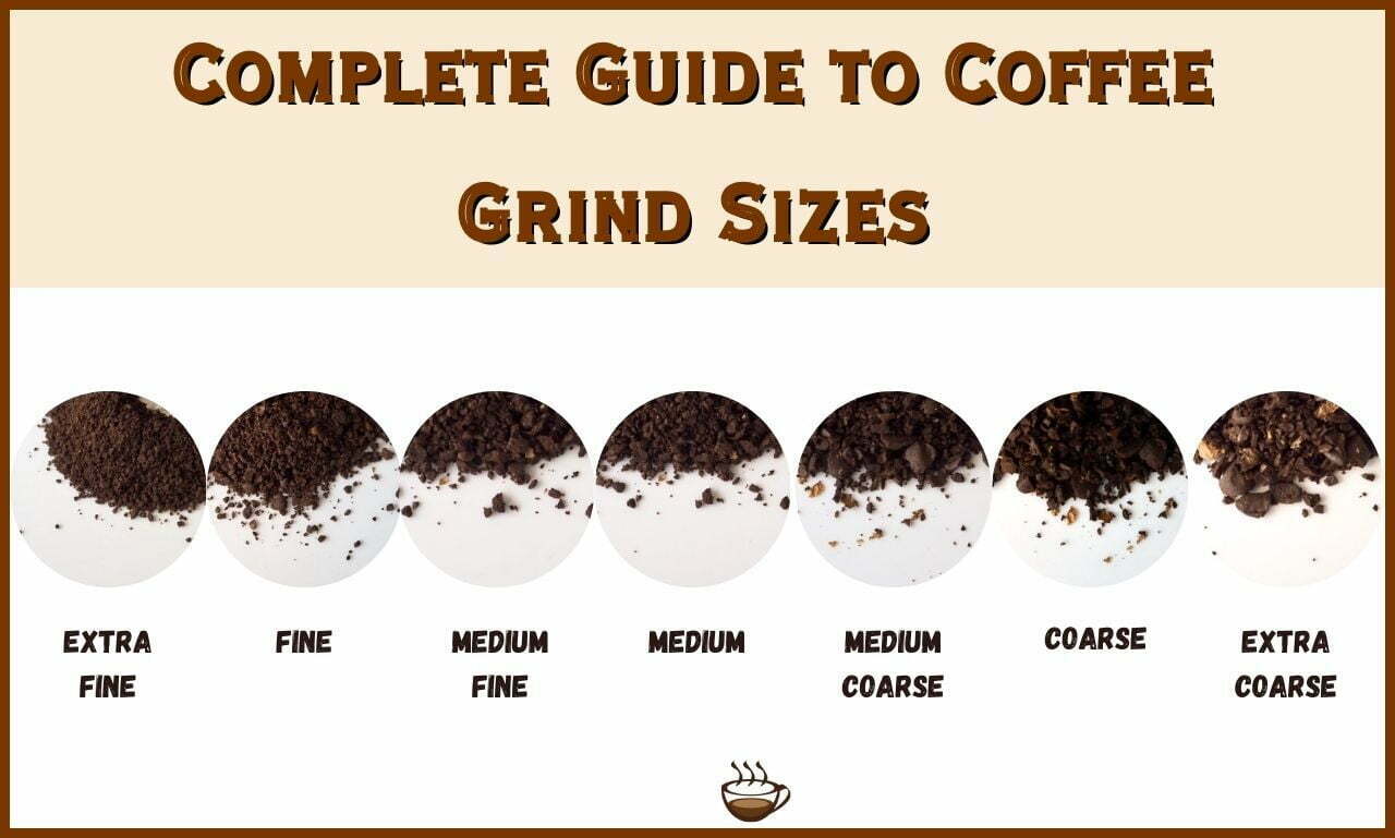 Coffee Grind Size Chart | (Guide For All Brewing Methods!)