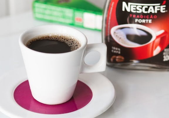Coffee water ratio for instant coffee