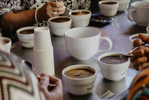 Cupping Coffee