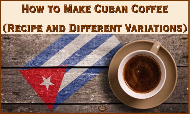 How to Make Cuban Coffee