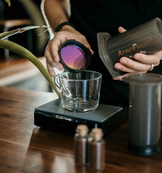 Setup the Aeropress